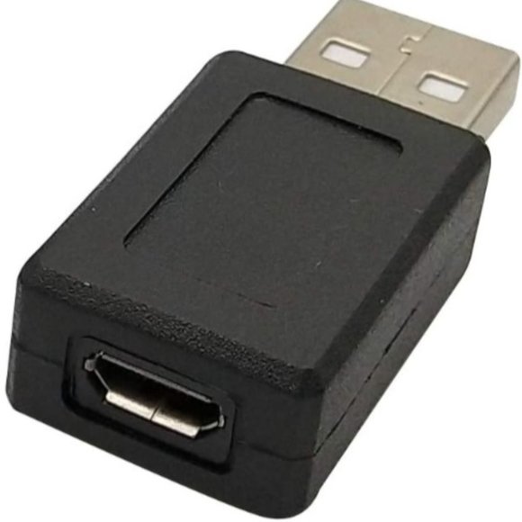 USB 2.0 Male to Micro USB Female Connector Adapter Charge Android Devices Camera - Picture 5 of 7